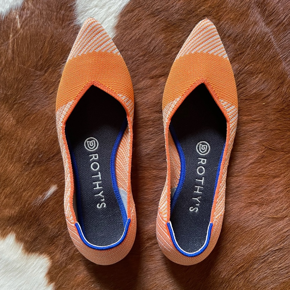 Rothy's Orange Sherbet Point *READ DESCRIPTION*